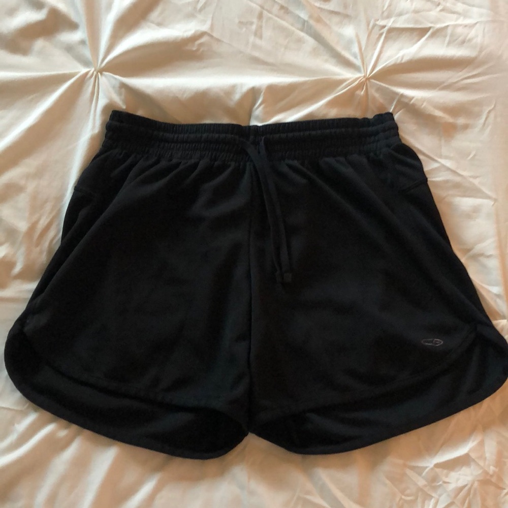 Black C9 running shorts